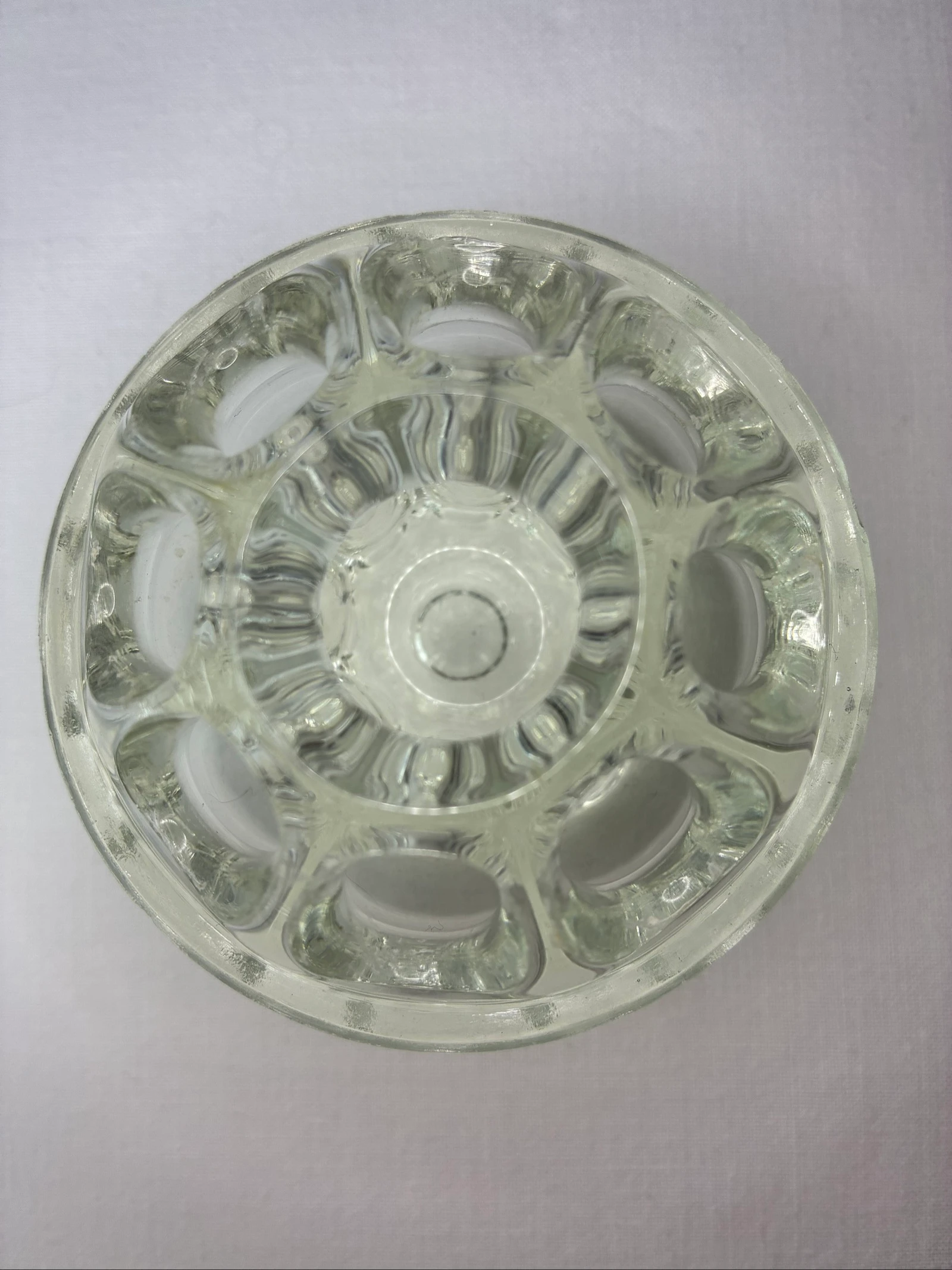 Vintage glass flower holder. – photo 2